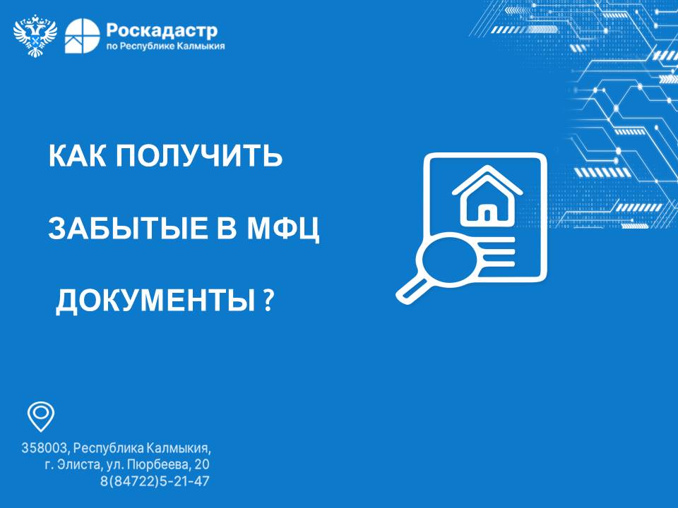 При получении государственных услуг Росреестра не всегда есть возможность забрать готовые документы из Многофункционального центра (МФЦ).