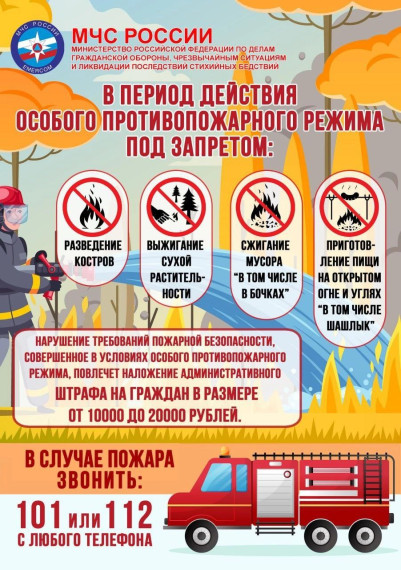 С 26 июня введён особый противопожарный режим❗️. С 26 июня введён особый противопожарный режим❗️.